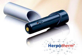 Herpotherm treats cold sores